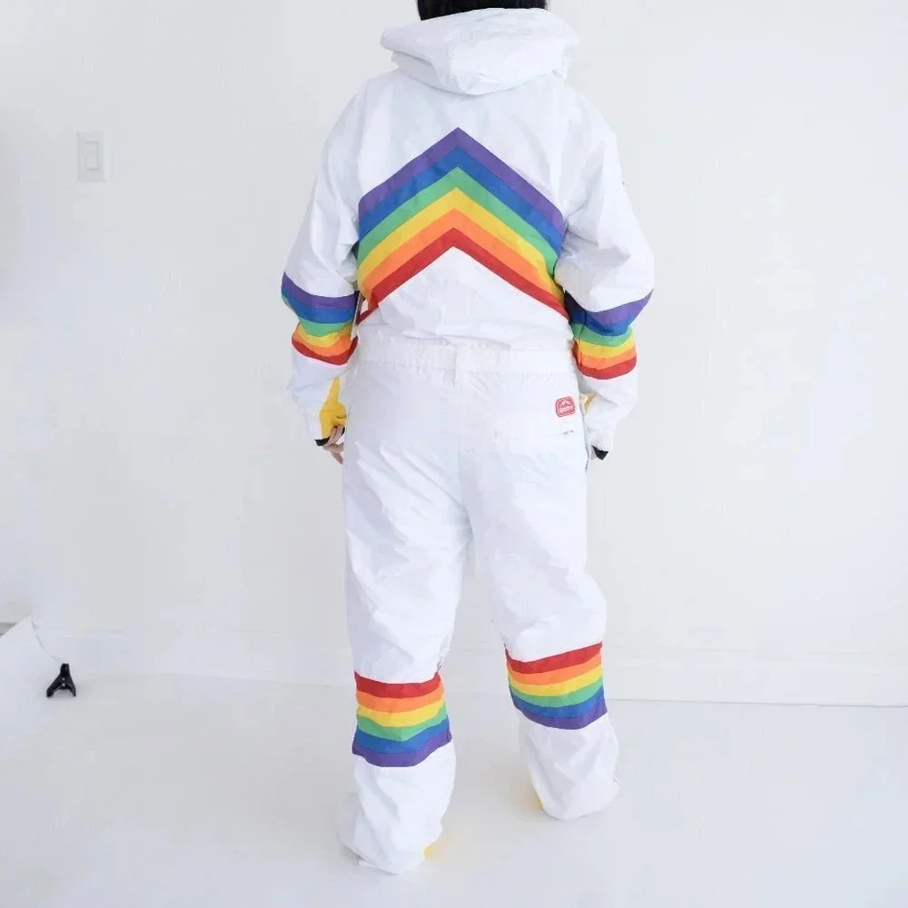 Tipsy Elves Sunrise Shredder One Piece Ski Suit Snowsuit Size L NWT - Picture 3 of 15